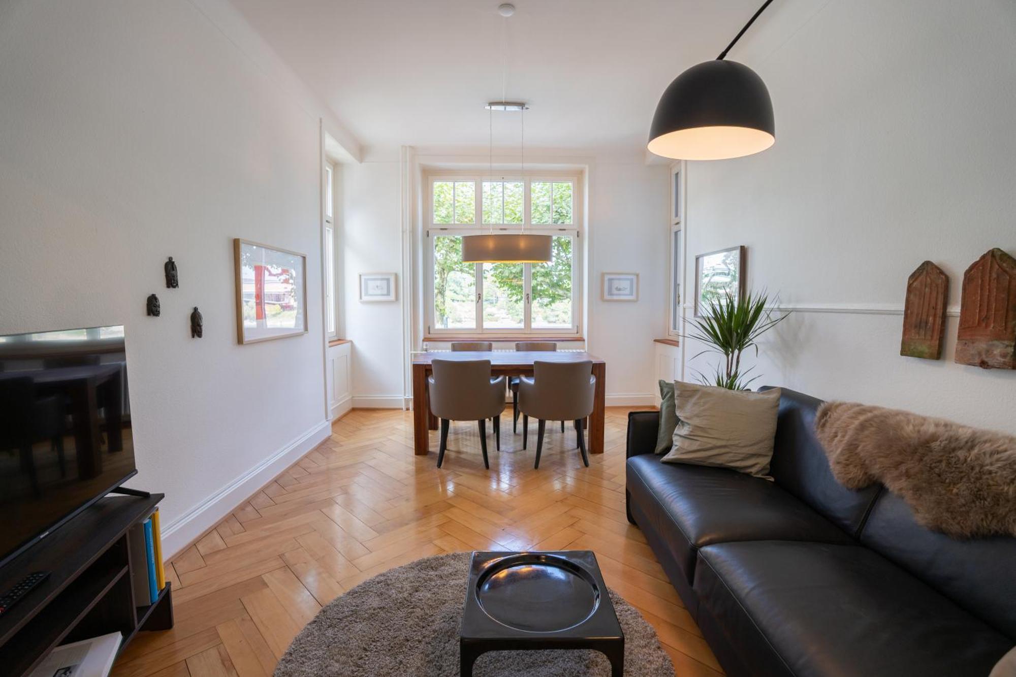 Charmante Altbauwohnung Am Rhein Basel Ngoại thất bức ảnh