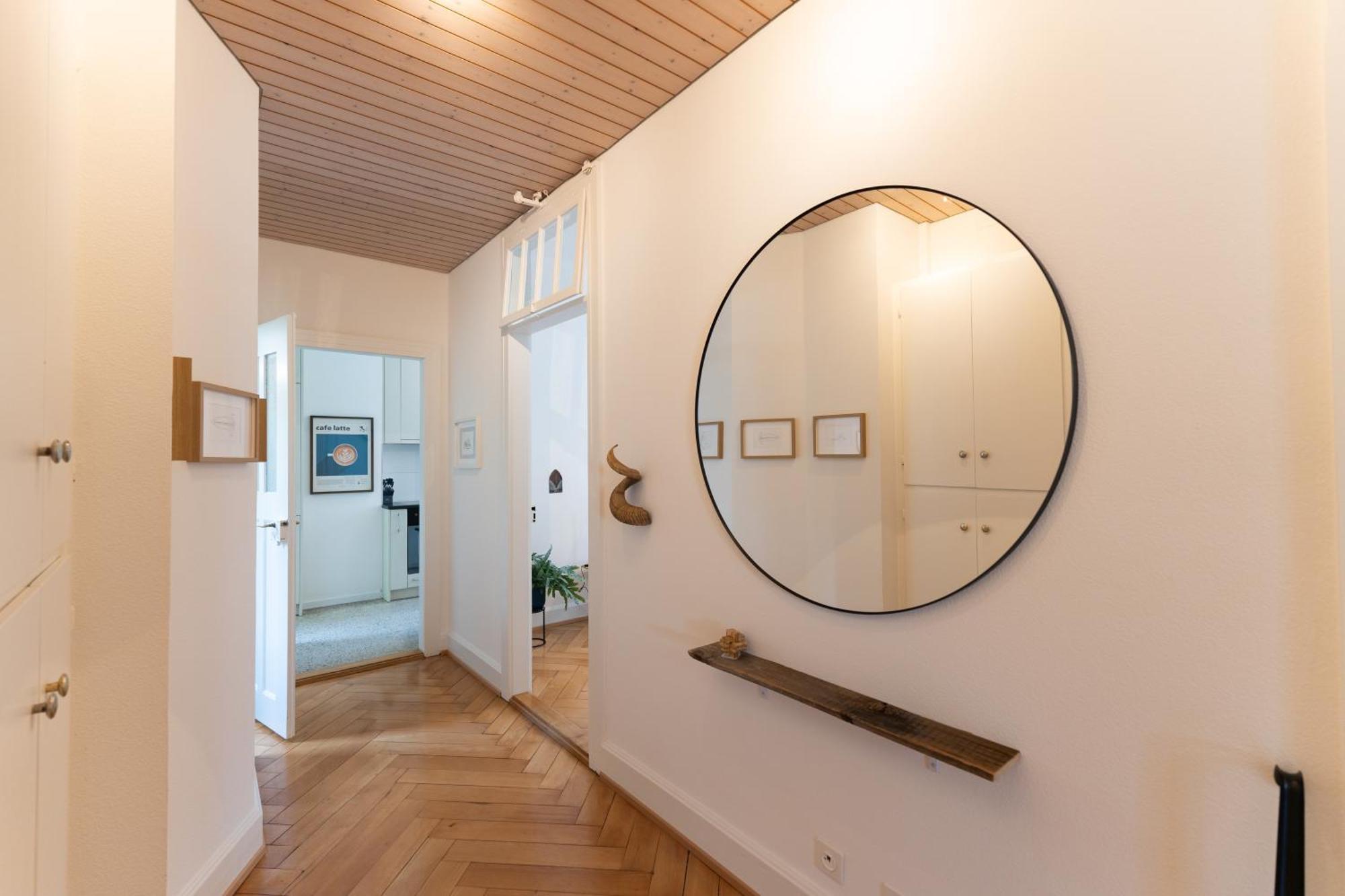 Charmante Altbauwohnung Am Rhein Basel Ngoại thất bức ảnh